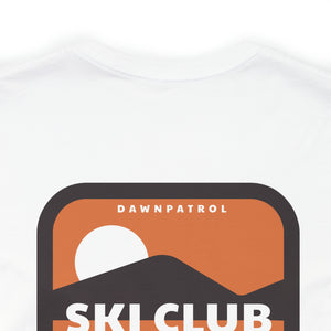 SKI CLUB Unisex Jersey Short Sleeve Tee