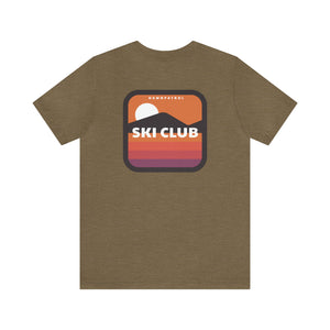 SKI CLUB Unisex Jersey Short Sleeve Tee