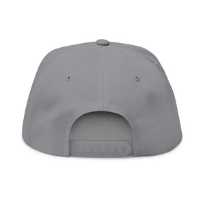 Dawn Patrol Embroidered Flat Bill Cap — Sunrise Surf Patch Snapback