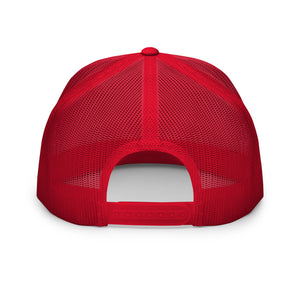 Ski America Trucker Cap- Red