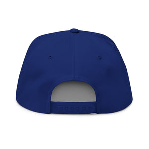 Dawn Patrol Embroidered Flat Bill Cap — Sunrise Surf Patch Snapback