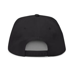 Dawn Patrol Embroidered Flat Bill Cap — Sunrise Surf Patch Snapback