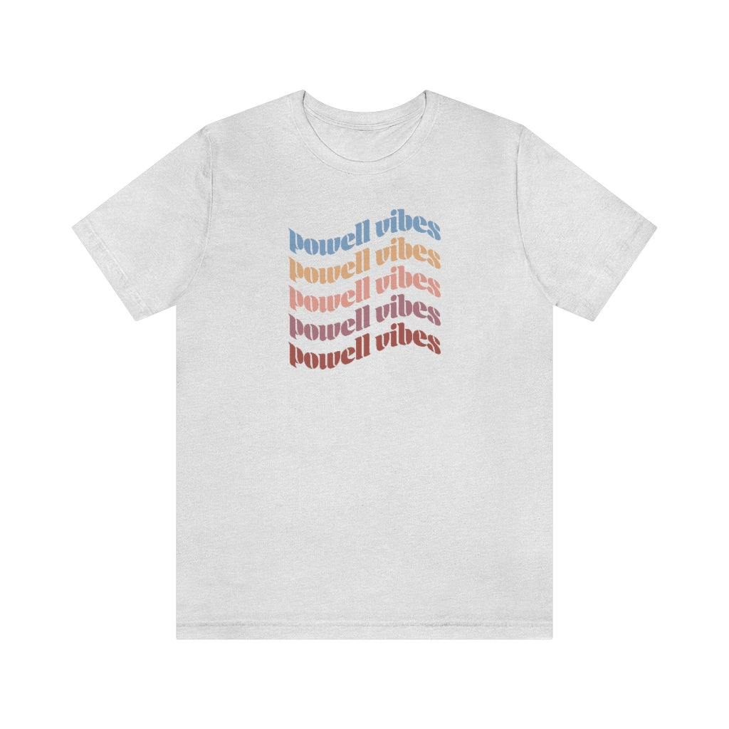 Powell Vibes Unisex Jersey Short Sleeve Tee