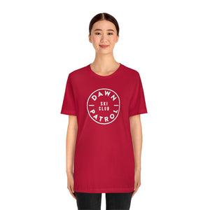 Dawn Patrol Ski Club Unisex Jersey Short Sleeve Tee