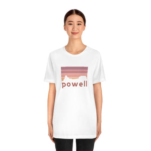 Sunset Powell Jersey Short Sleeve Tee