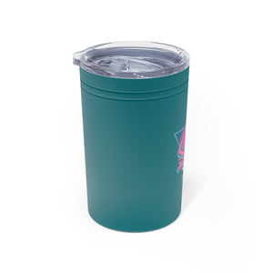 SKI Retro Vacuum Tumbler & Insulator, 11oz.