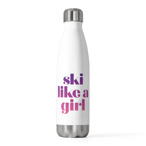 Ski Like a Girl 20oz Insulated Bottle