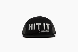 HIT IT - Dawn Patrol Foamie Trucker Hat Silver