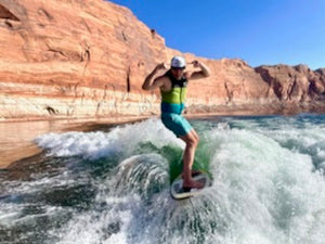 Lake Powell Trucker Hat -Teal