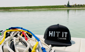 HIT IT - Dawn Patrol Foamie Trucker Hat Silver