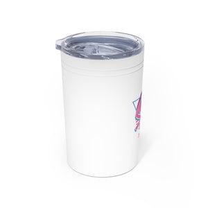 SKI Retro Vacuum Tumbler & Insulator, 11oz.