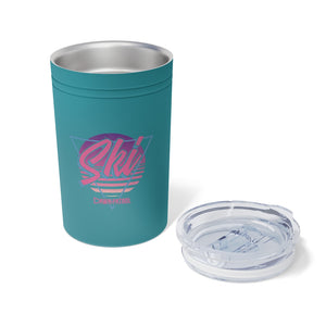 SKI Retro Vacuum Tumbler & Insulator, 11oz.