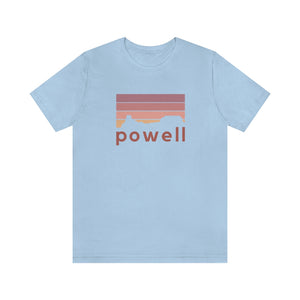 Sunset Powell Jersey Short Sleeve Tee