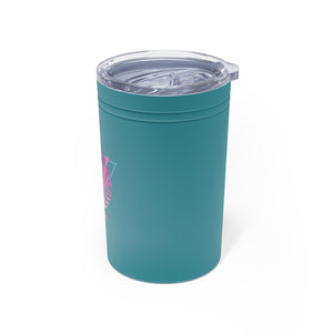 SKI Retro Vacuum Tumbler & Insulator, 11oz.