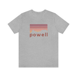 Sunset Powell Jersey Short Sleeve Tee