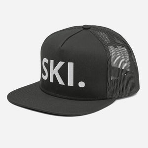 SKI. Mesh Back Snapback - Grey