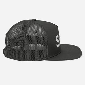 SKI. Mesh Back Snapback - Grey