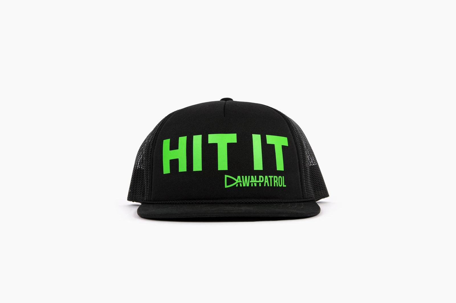 HIT IT - Dawn Patrol Foamie Trucker Hat Green Kids